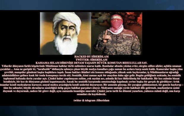 CNN Türk, Hürriyet ve Milliyet'in siteleri hacklendi - Resim : 1