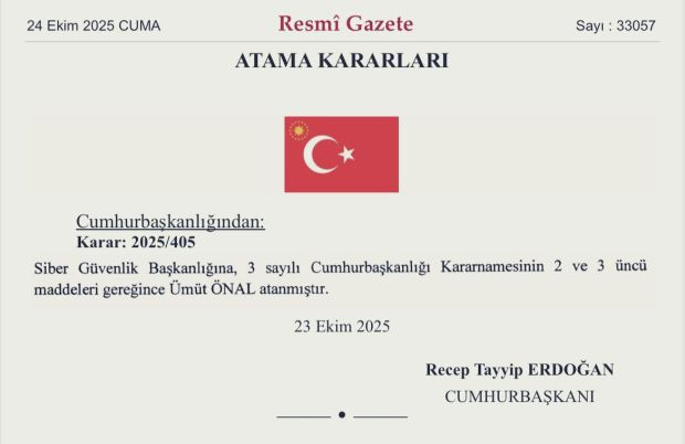 Siber Güvenlik Başkanlığı'na Ümit Önal atandı - Resim : 1