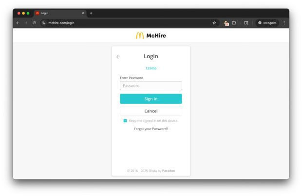 McDonald’s’ta İnanılmaz hata! “123456” şifresiyle milyonlarca bilgi çalındı - Resim : 1