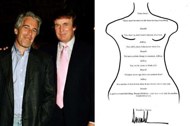 Trump’ın Epstein’e Gönderdiği İddia Edilen Mektup Kongre’ye Sunuldu: Beyaz Saray “Sahte” Dedi - Resim : 2