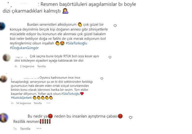 Kızılcık Şerbeti ilk tanıtımı sosyal medyayı karıştırdı; Başörtüsü karşıtı sahneler olay oldu - Resim : 2
