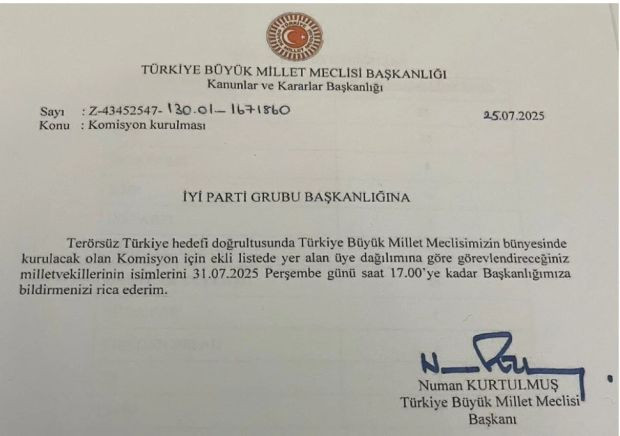 Dervişoğlu: İYİ Parti olarak komisyonda yer almayacağız - Resim : 1