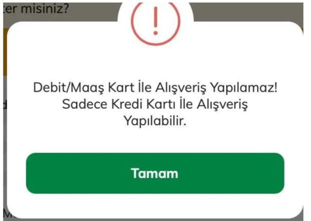 Dev market zincirinde banka kartıyla ödeme artık yapılamıyor! - Resim : 1