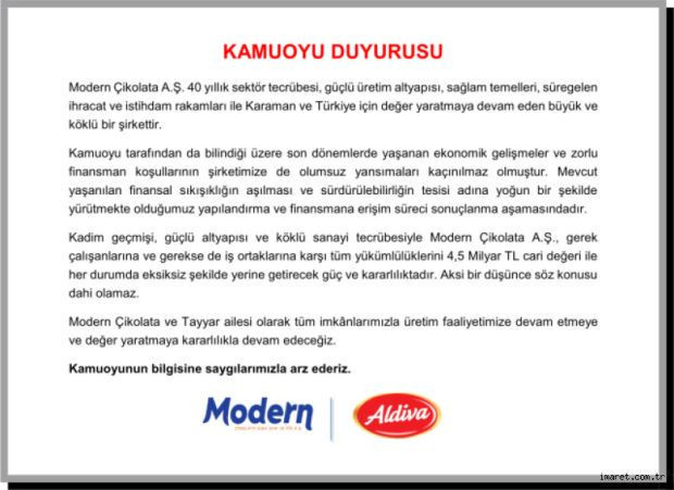 Bir zamanlar Ülker'in ortağıydı! Çikolata devi iflasla karşı karşıya - Resim : 1