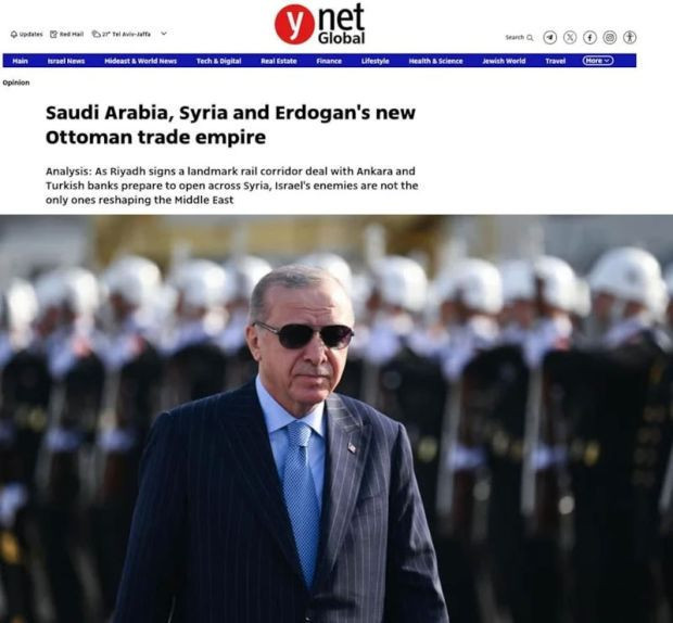 İsrail basını: Cumhurbaşkanı Erdoğan, Osmanlı d&uuml;zenini yeniden kuruyor - Resim : 1
