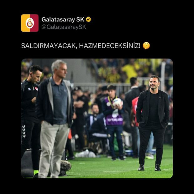 Galatasaray’dan Mourinho’ya sert çıkış: “Saldırmayacak, hazmedeceksiniz!” - Resim : 3