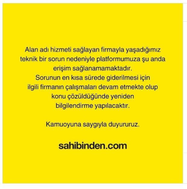 Sahibinden.com çöktü mü? Resmi açıklama geldi - Resim : 1