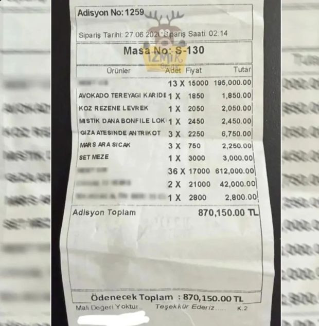Ala&ccedil;atı'da dudak u&ccedil;uklatan hesap! Sosyal medyada g&uuml;ndem oldu - Resim : 1
