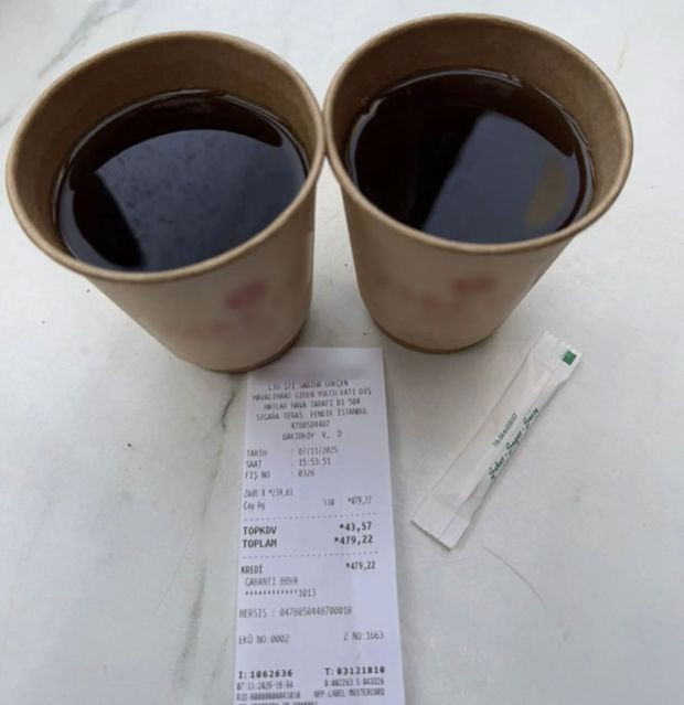 Sabiha Gökçen Havalimanı'nda 2 bardak çayın fiyatı dudak uçuklattı - Resim : 1