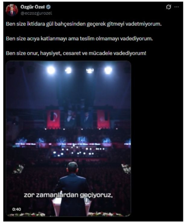Mutlak butlan kararı sonrası Özgür Özel'den ilk sözler! "Acıya katlanmayı ama teslim olmamayı vadediyorum" - Resim : 2