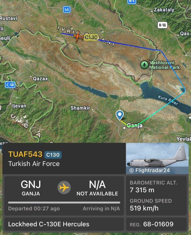 Gürcistan'da düşen Türkiye'ye ait askeri kargo uçağının enkazına ulaşıldı: 20 personel için çalışmalar sürüyor - Resim : 4