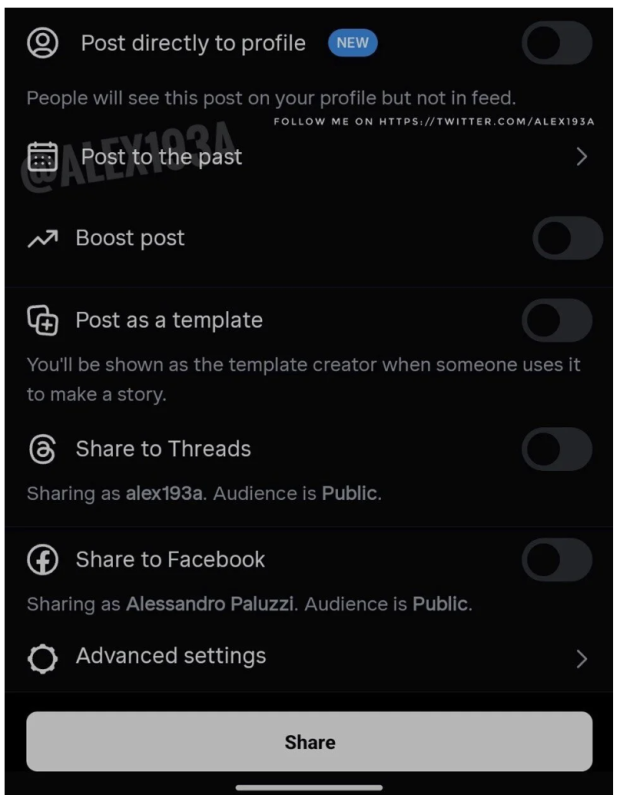 Instagram'dan yeni özellik: Geçmişe dönük paylaşım yapılacak - Resim : 1