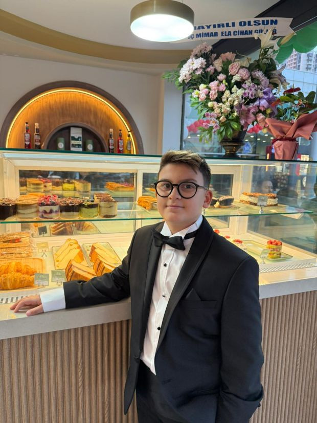 Faralli Coffee kapılarını açtı! 10 yaşındaki Aybarshan Erkoç kendi kahve markasının kurucusu oldu - Resim : 2