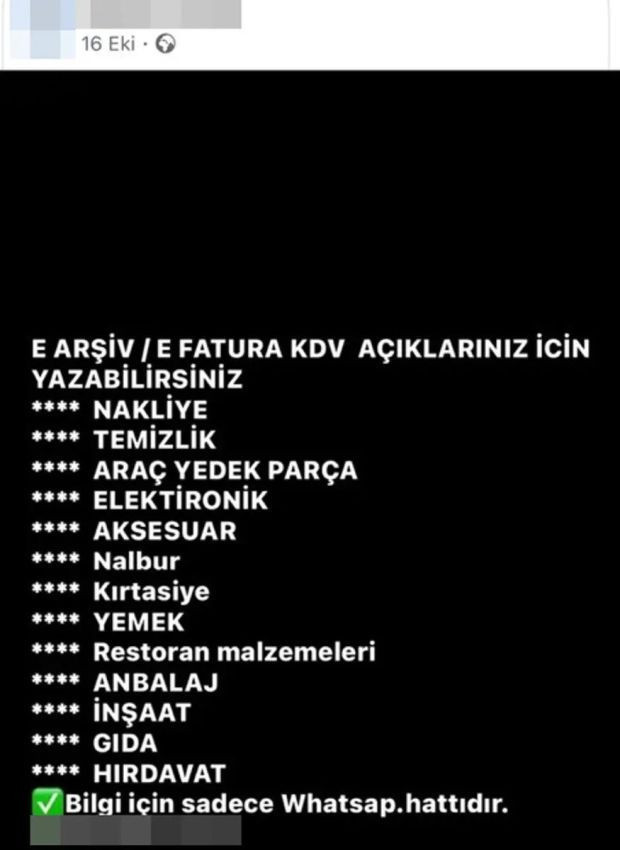Kuryeler sosyal medyada vergi kaçırıyor: Naylon fatura ticareti sistemleşti - Resim : 4