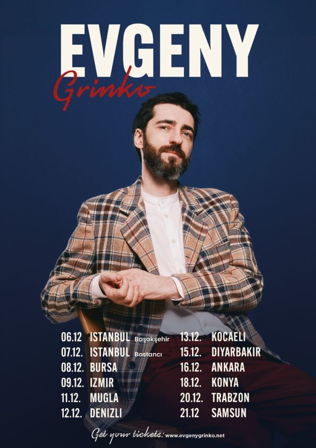 Evgeny Grinko, Aralık ayında Türkiye’de 12 konser verecek - Resim : 1