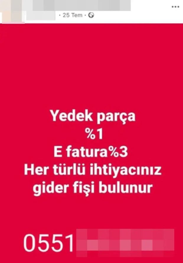 Kuryeler sosyal medyada vergi kaçırıyor: Naylon fatura ticareti sistemleşti - Resim : 1