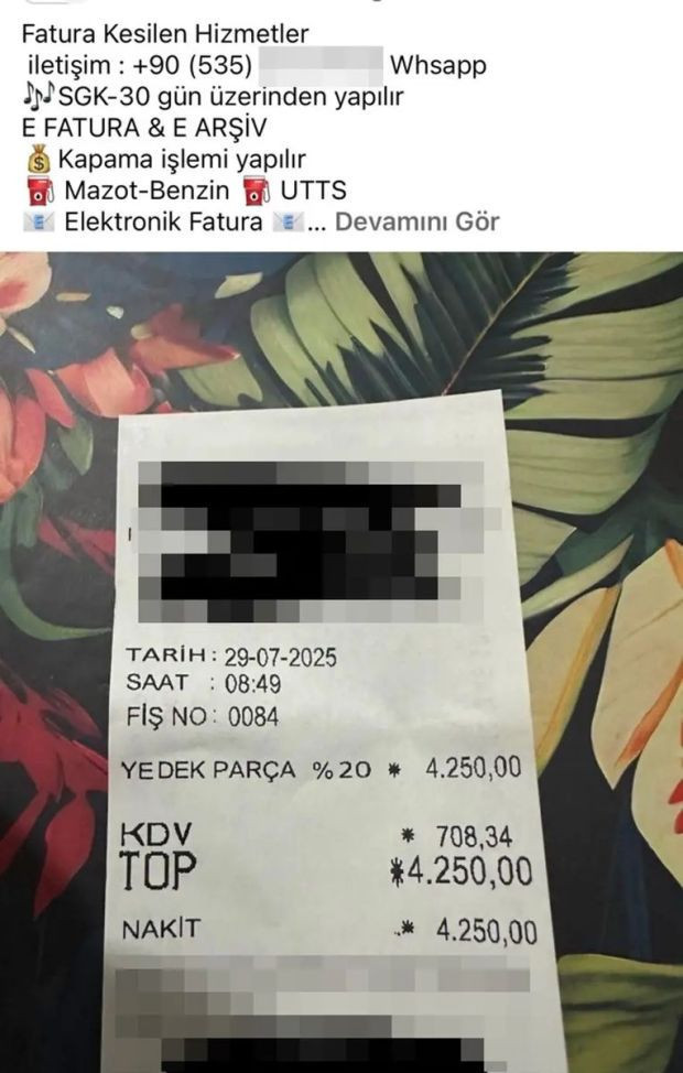 Kuryeler sosyal medyada vergi kaçırıyor: Naylon fatura ticareti sistemleşti - Resim : 2