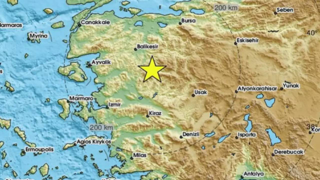Balıkesir yine sallandı: Sındırgı’da 4.4 büyüklüğünde deprem