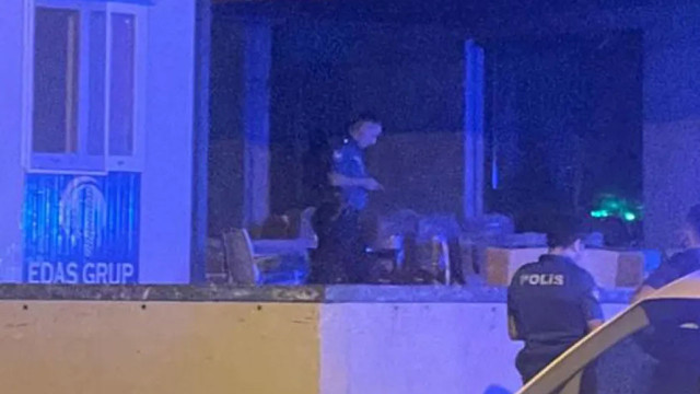 İnşaat alanındaki konteynerin üstünde ceset bulundu