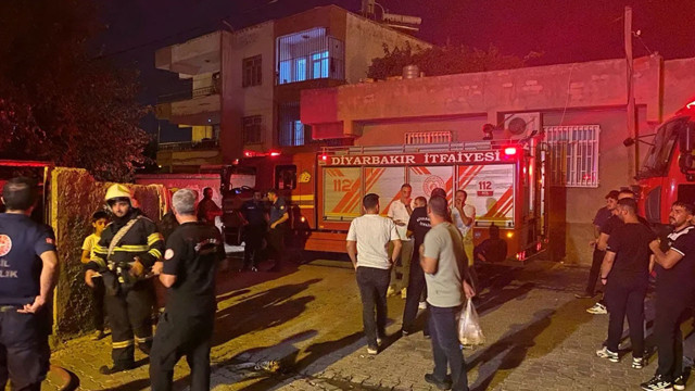 Diyarbakır'da patlama sonrası yangın çıktı: 1'i ağır 4 yaralı