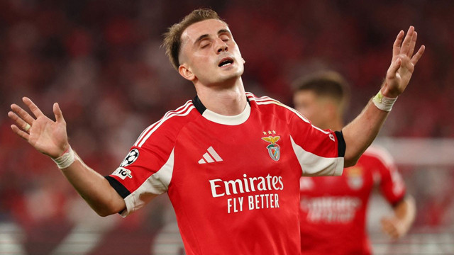 Kerem golü attı, Benfica'dan paylaşım geldi: "Türk lokumu"