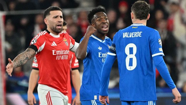 Benfica Real Madrid maçı 10 dakika durdu! Vinicius Junior'ı çıldırttılar