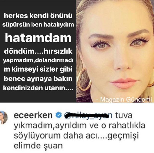 Ece Erken Şafak Mahmutyazıcıoğlu ayrıldı: "Ayrıldım, geçmişi elimde" - Resim: 3