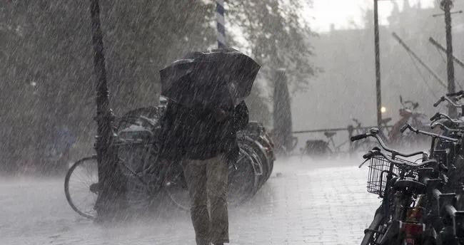 Sarı kodlu uyarı: Hafta sonu hava durumu! Meteoroloji'den 9 il için uyarı - Resim: 1
