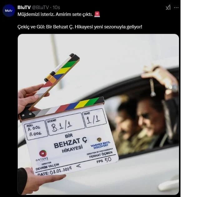 'Bir Behzat Ç. Hikâyesi' dönüşü resmen doğrulandı! "Amirim sete çıktı" notuyla sosyal medya hesabından duyurdu - Resim: 3