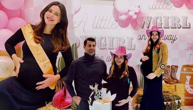 Zeynep Demirel'e sürpriz baby shower partisi: Sürpriz partiden kareleri paylaştı - Resim: 1