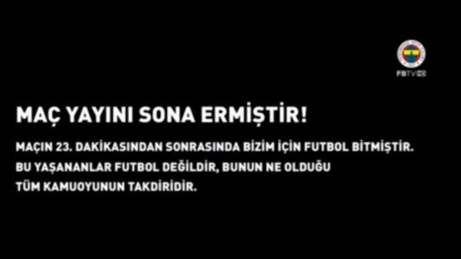 Fenerbahçe TV’de görülmemiş olay; Yayını kestiler - Resim : 4
