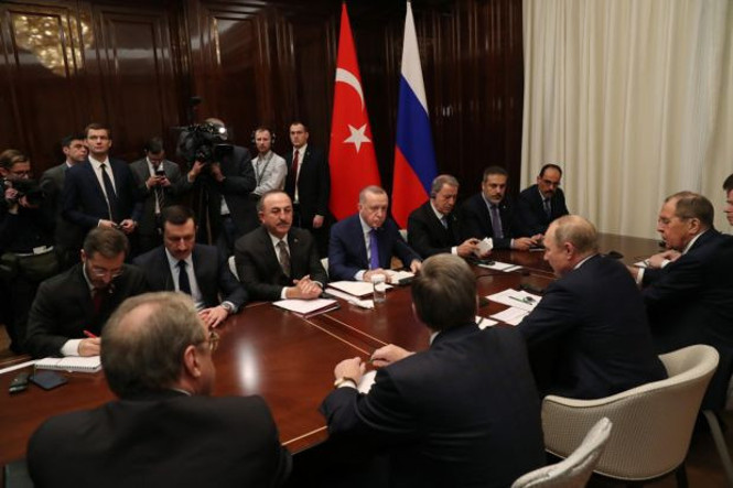 Berlin Zirvesi &ouml;ncesi Erdoğan-Putin g&ouml;r&uuml;şmesi! - Resim : 1