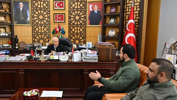 SMO komutanlarından Devlet Bahçeli'ye ikinci ziyaret - Resim : 2