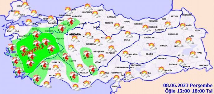 Meteoroloji'den 11 il için sarı kodlu uyarı! Bu bölgelerde yoğun yağmur var - Fotoğraf: 5