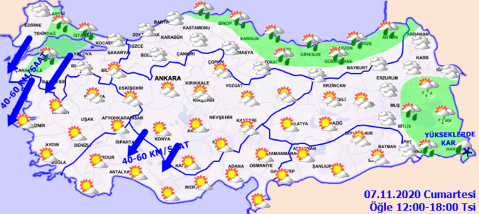 Meteoroloji'den uyarı! Şiddetli sağanak bekleniyor - Resim: 2