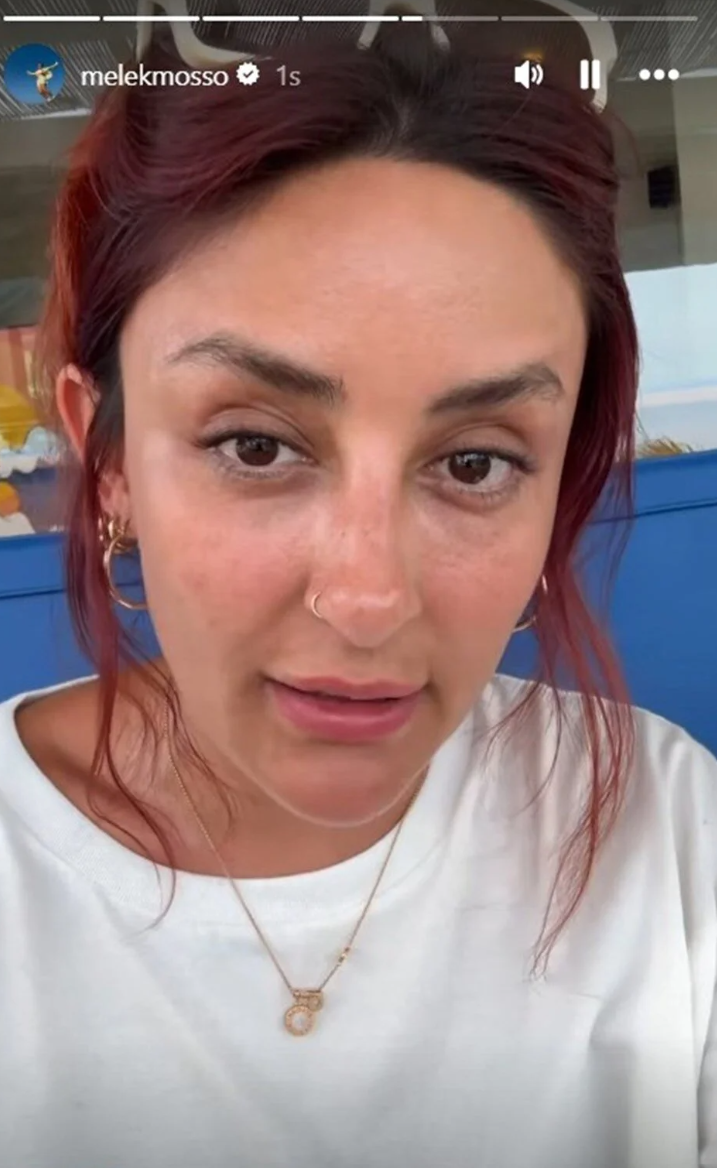 Melek Mosso isyan etti! Makyajsız halini yerden yere vurdular - Resim: 3