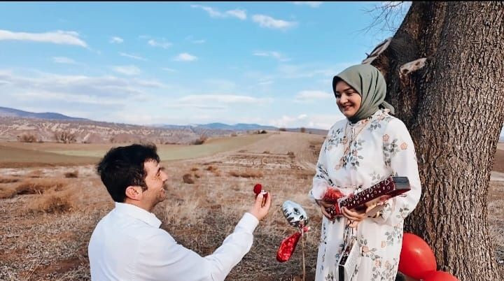 Evlenme teklifini sanata dönüştüren Çorumlu çiftçi - Resim: 4