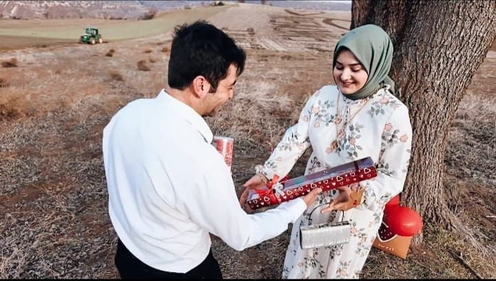 Evlenme teklifini sanata dönüştüren Çorumlu çiftçi - Resim: 3