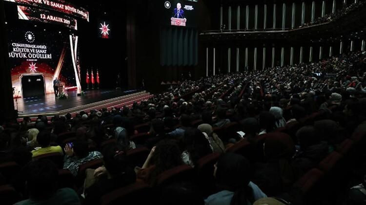 Cumhurbaşkanlığı Kültür Sanat Büyük Ödülleri dağıtıldı - Resim: 1