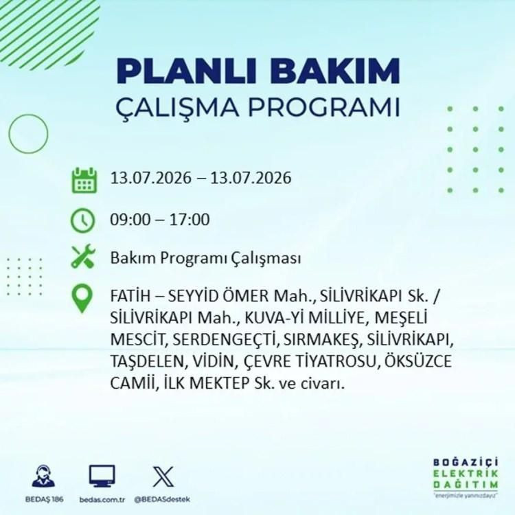 İşte ilçe ve mahallelerde elektrik kesintileri: Tam 9 saat sürecek - Fotoğraf: 14