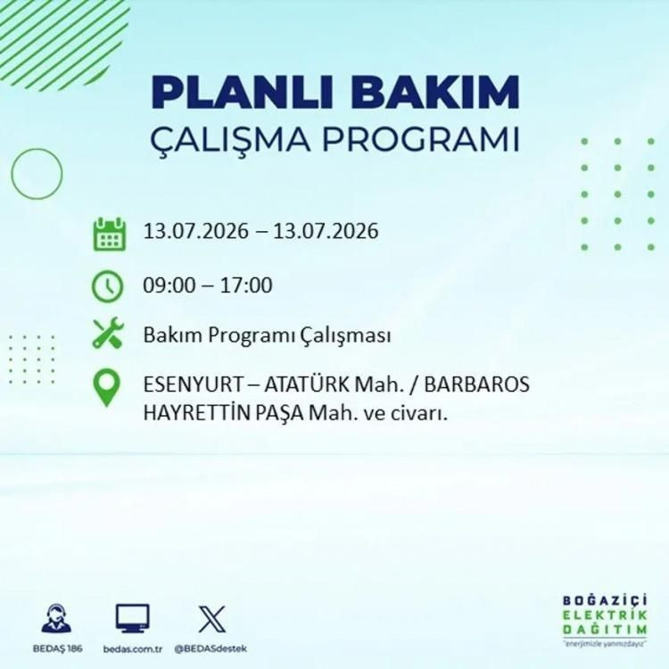 İşte ilçe ve mahallelerde elektrik kesintileri: Tam 9 saat sürecek - Fotoğraf: 30