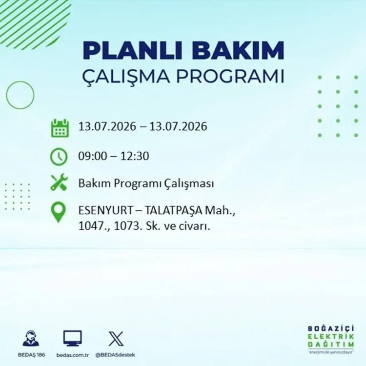 İşte ilçe ve mahallelerde elektrik kesintileri: Tam 9 saat sürecek - Fotoğraf: 39