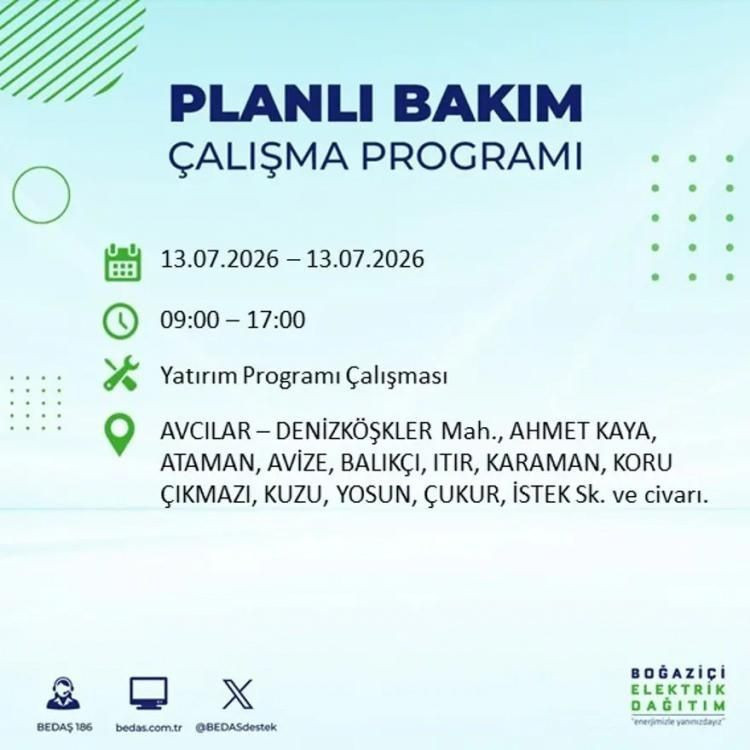 İşte ilçe ve mahallelerde elektrik kesintileri: Tam 9 saat sürecek - Fotoğraf: 19