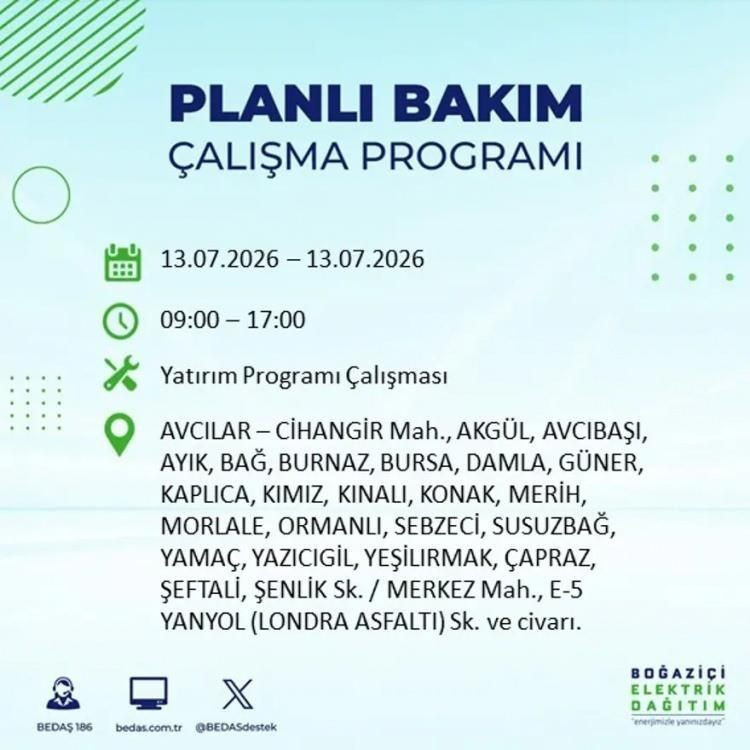 İşte ilçe ve mahallelerde elektrik kesintileri: Tam 9 saat sürecek - Fotoğraf: 7