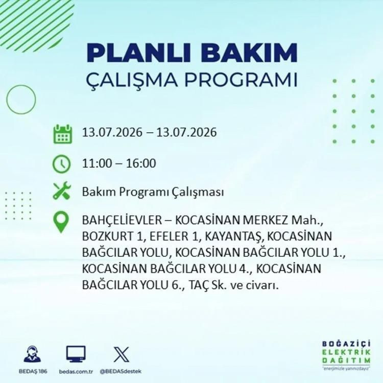 İşte ilçe ve mahallelerde elektrik kesintileri: Tam 9 saat sürecek - Fotoğraf: 13