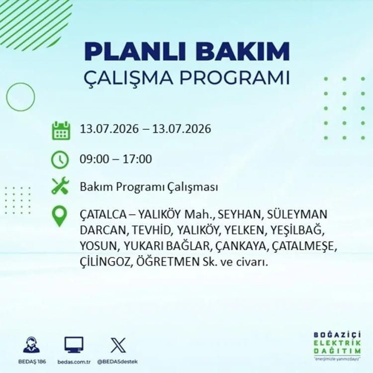 İşte ilçe ve mahallelerde elektrik kesintileri: Tam 9 saat sürecek - Fotoğraf: 16