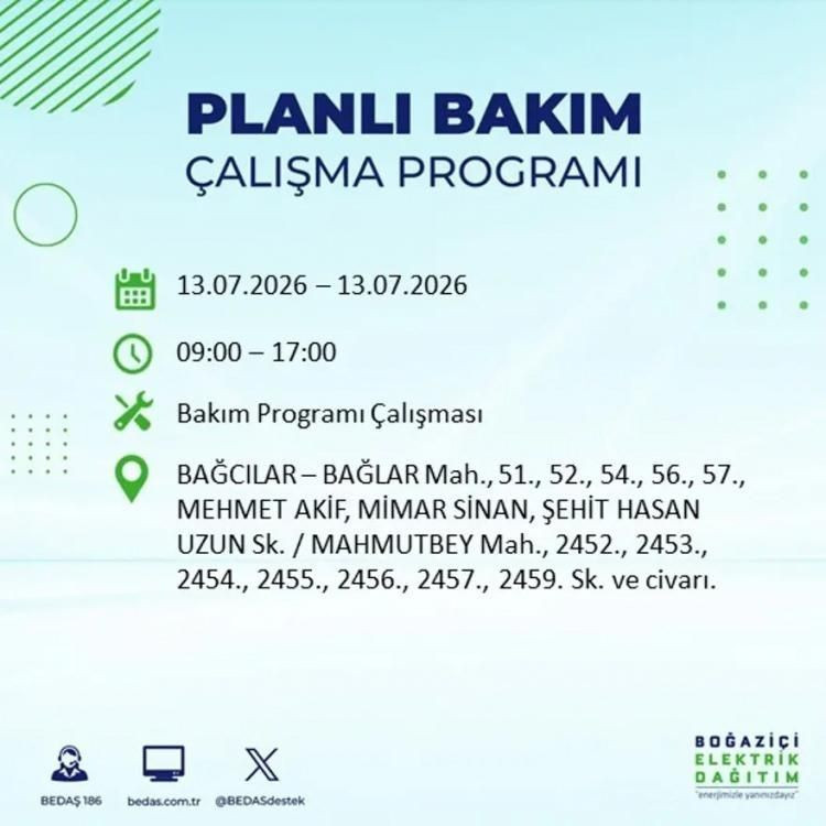 İşte ilçe ve mahallelerde elektrik kesintileri: Tam 9 saat sürecek - Fotoğraf: 15