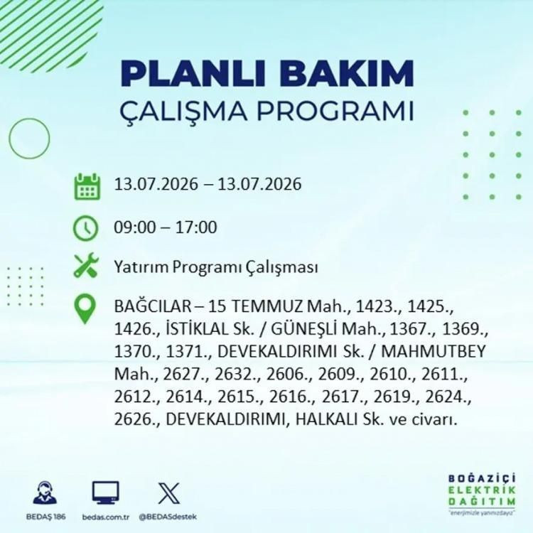 İşte ilçe ve mahallelerde elektrik kesintileri: Tam 9 saat sürecek - Fotoğraf: 9