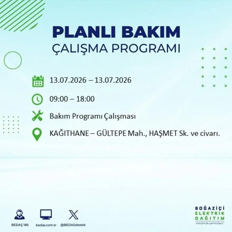 İşte ilçe ve mahallelerde elektrik kesintileri: Tam 9 saat sürecek - Fotoğraf: 40