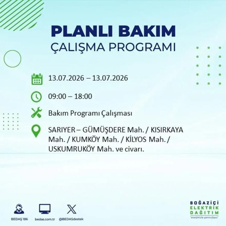 İşte ilçe ve mahallelerde elektrik kesintileri: Tam 9 saat sürecek - Fotoğraf: 27